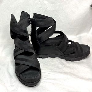 Sorel Joanie II Wedge Sandals size 40 women’s 9